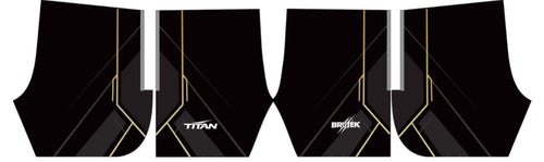 Brutek Titan Vechtsport Shorts - Zwart - MMA, Kickboksen, BJJ, Boksen, Muay Thai & meer